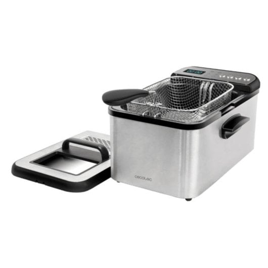 Friteuse traditionnelle Cecotec Cleanfry Luxury 3000 3.2L 2400W Inox 5 programmes