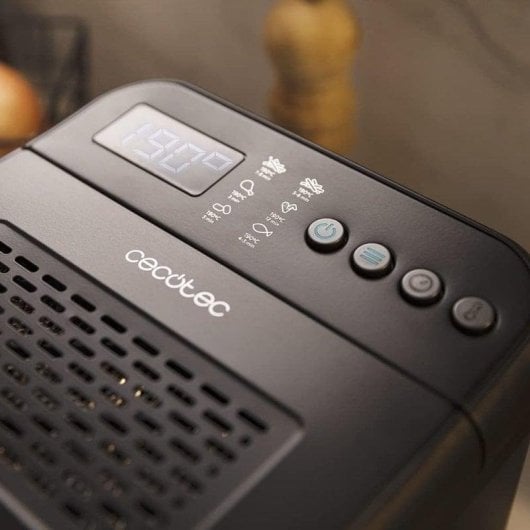 Freidora traditionell Cecotec Cleanfry Luxury 4000 Black 4,2L 3270W Edelstahl 5 Programme