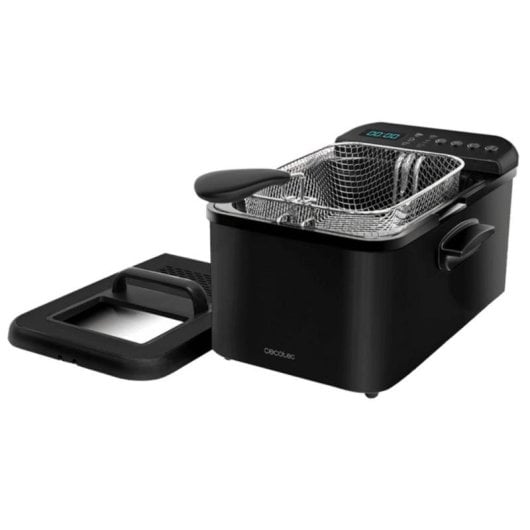 Freidora traditionell Cecotec Cleanfry Luxury 4000 Black 4,2L 3270W Edelstahl 5 Programme