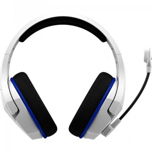 Auricolari HyperX Cloud Stinger Core Wireless Gaming con Cancellazione Rumore Bianco-Blu
