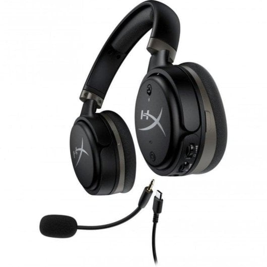 Auricolari HyperX Cloud Orbit S Wireless e Cablati USB-C Gaming con Cancellazione del Rumore Nero Grigio