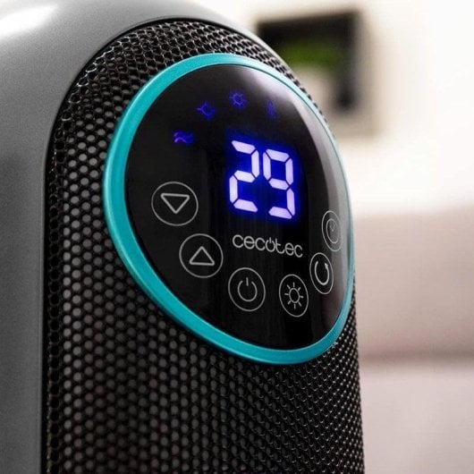 Calefator Cecotec ReadyWarm 10150 Smart Ceramic Pro 2200W LED Comando Remoto