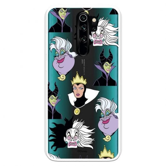 Funda Para Xiaomi Redmi Note Pro Oficial De Disney Villanas Patr N