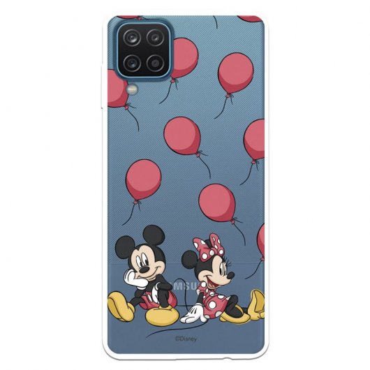 Funda Para Samsung Galaxy M Oficial De Disney Mickey Y Minnie Globos