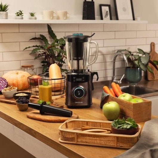 Licuadora Cecotec Power Black Titanium 2500MAX Advance 1800W 1,8L Acier Inoxidable