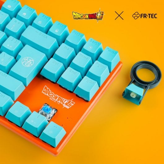 FR TEC Dragon Ball Super Keyboard GOKU Teclado Mecánico Gaming TKL