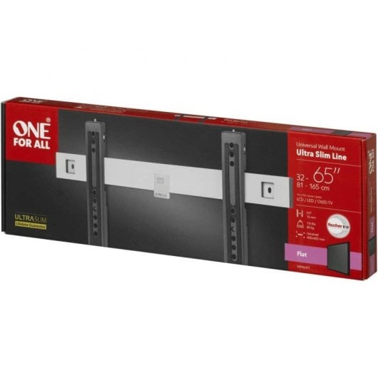 One For All WM6411 Soporte Fijo para TV 32 a 60 VESA 400x400 Máx 80Kg