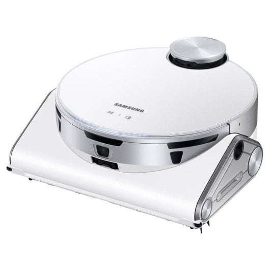 Aspirateurs Robots Samsung JetBot AI+ avec en plus une station de vidage automatique Navigation IA LiDAR 99.999% filtration Caméra Contrôle vocal