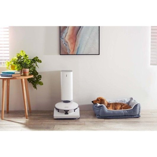Aspirateurs Robots Samsung JetBot AI+ avec en plus une station de vidage automatique Navigation IA LiDAR 99.999% filtration Caméra Contrôle vocal