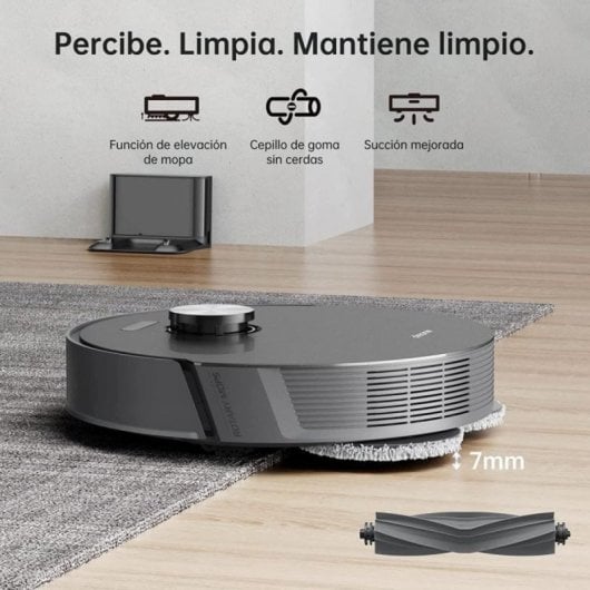 Aspirador Robô com Mopa Dreame L10S Pro Navegação LiDAR 5.300 Pa Com IA Com Câmara