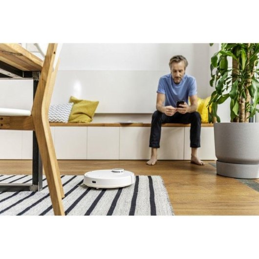 Robot Aspirapolvere e Lavapavimenti Kärcher RCV 3 Navigazione LiDAR 2.500 Pa Controllo Voce App