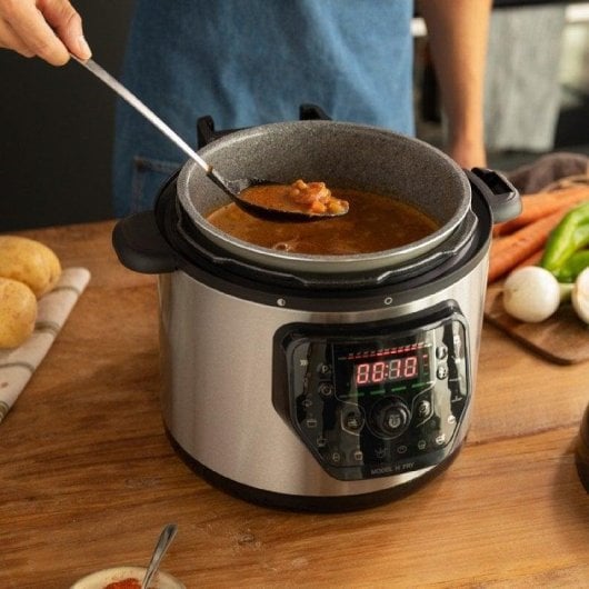 Olla Multicooker Cecotec GM H Fry 6L Programável Tapa Advance LED 27 Programas