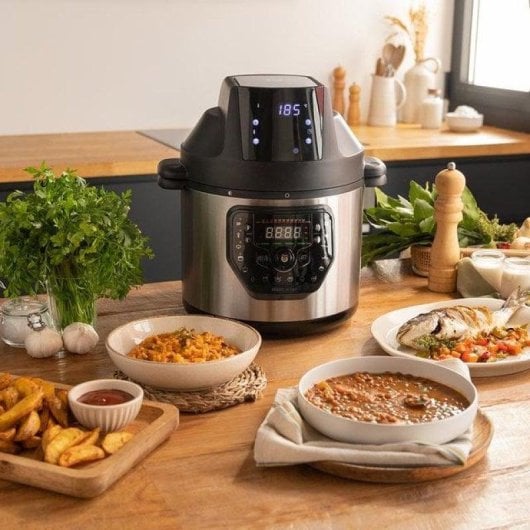Olla Multicooker Cecotec GM H Fry 6L Programável Tapa Advance LED 27 Programas