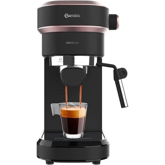 Cafeteira Espresso Cecotec Cafelizzia 890 Rose 1,1L 20 bares vaporizador