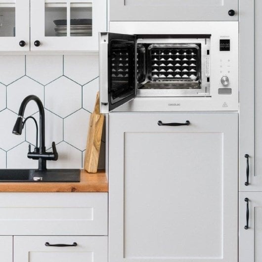 Microonde Cecotec GrandHeat 2090 Built-in Touch White 21L 1200W Grill Funzioni Automatiche