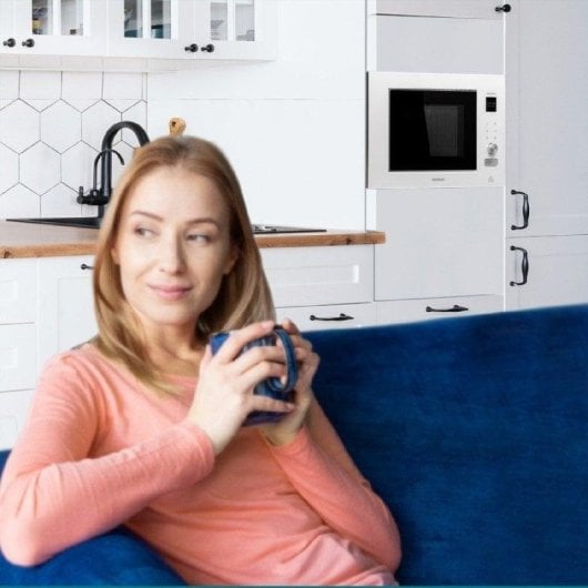 Microonde Cecotec GrandHeat 2090 Built-in Touch White 21L 1200W Grill Funzioni Automatiche