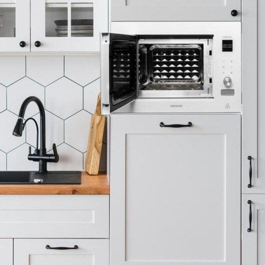 Microonde Cecotec GrandHeat 2090 Built-in Touch White 21L 1200W Grill Funzioni Automatiche