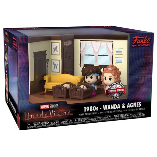 Funko Pop Marvel Wandavision Mini Moments Wanda Geraldine