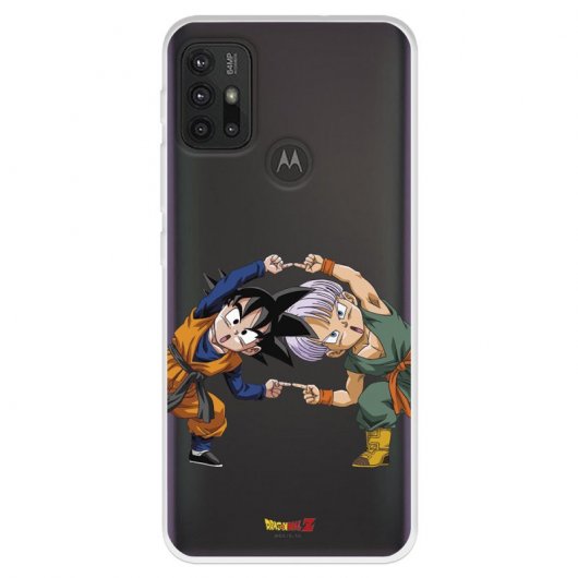 Funda Para Motorola Moto G30 Oficial De Dragon Ball Goten Y Trunks