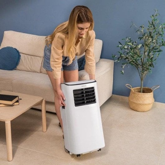 Cecotec ForceClima 7500 Soundless Connected Aire Acondicionado Portátil con Mando y WiFi 7000 BTU Reacondicionado