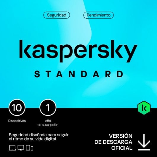 Kaspersky Standard 10 Dispositivos Licencia Digital 1 Año