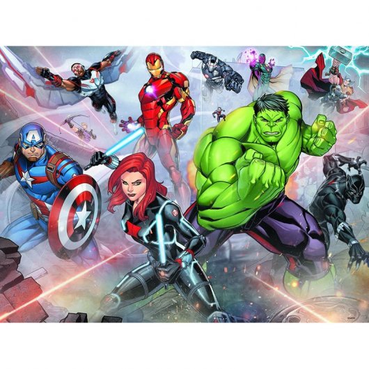 Prime D Puzzle Lenticular Marvel Vengadores Collage De Personajes