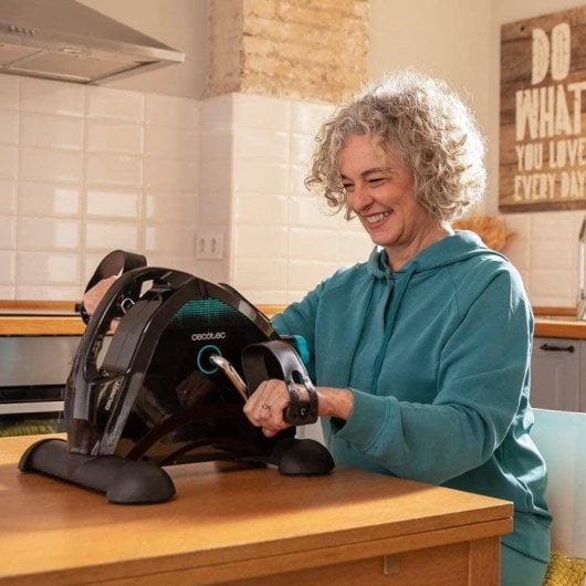 Bicicleta Estática Cecotec DrumFit Cycle Compact Compacta LCD Ultra Silenciosa