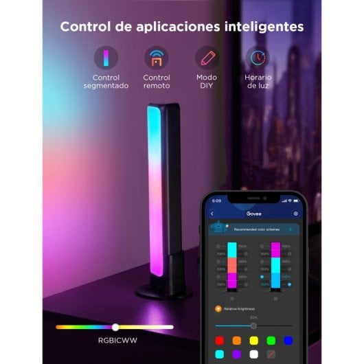 Barra de luz LED Govee H6056 Flow Plus WIFI+BT RGB