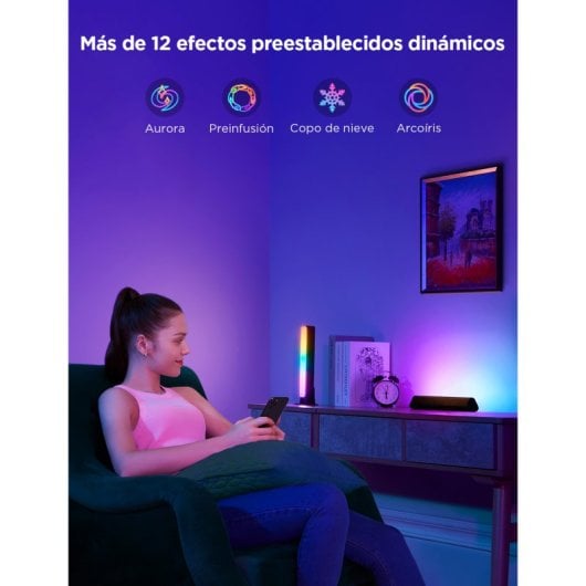 Barra de luz LED Govee H6056 Flow Plus WIFI+BT RGB
