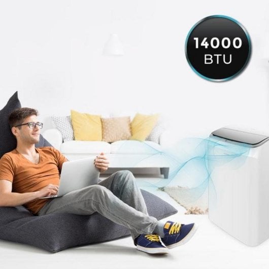 Climatiseur portable Cecotec ForceClima 14600 Soundless Heating 14000 BTU Chauffage Silencieux