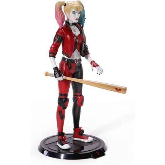 Noble Collection DC Comics Figura Flexible De Harley Quinn