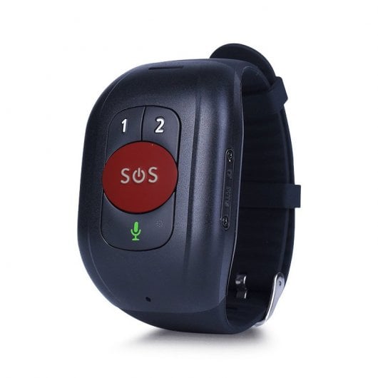 Bracelet Intelligent Leotec Senior Smart Band 4G Avec GPS Et Bouton SOS