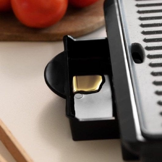 Kontaktgrill Cecotec Rock’nGrill Dark 1000 Antihaft Steinplatte 1000W Höhenverstellbar