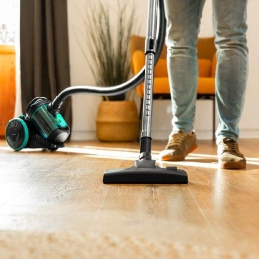 Aspiradora Trineo Cecotec Conga Rockstar Multicyclonic XL Animal 800W 4 L Filtro HEPA Tierhaar