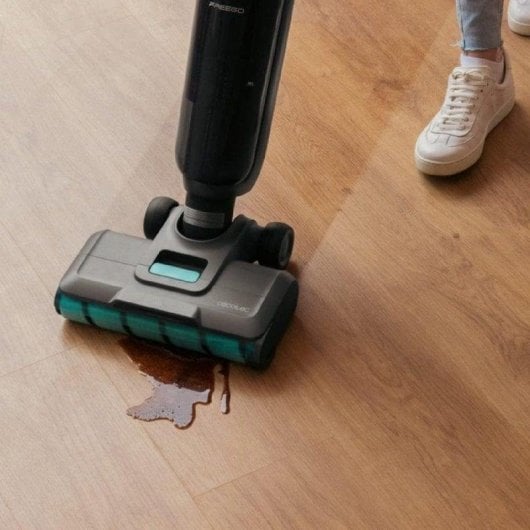 Aspirador sem fios Cecotec FreeGo Wash&Vacuum Spray 250W Ecrã digital Autolimpeza 35min