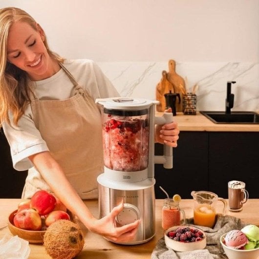 Licuadora Cecotec Grand Katana 2700MAX Total Destroy W 2700W, jarra 1,8 L, 8 lâminas de titânio