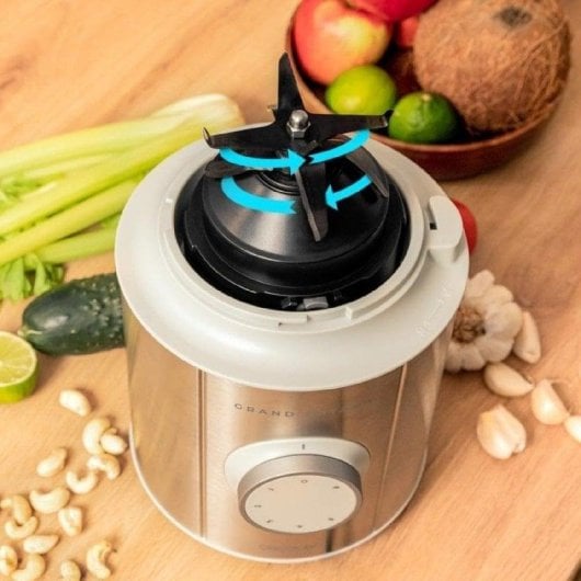 Licuadora Cecotec Grand Katana 2700MAX Total Destroy W 2700W, jarra 1,8 L, 8 lâminas de titânio