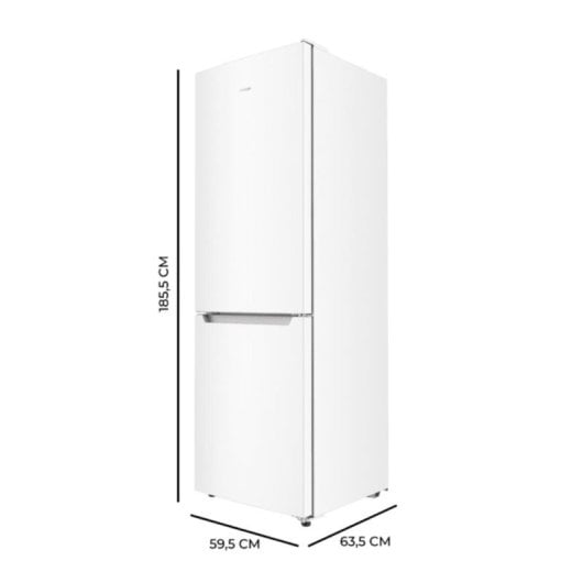 Frigorífico Combi Cecotec Bolero CoolMarket Combi 322 White E Total No Frost 185cm 322L E Branco