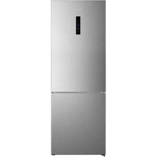 Frigorífico Combi Cecotec Bolero CoolMarket Combi 495 Inox Total No Frost 200cm 495L E Inox