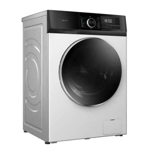 Máquina de Lavar Roupa Cecotec Bolero DressCode 8500 Inverter 8 kg 1400 rpm A Branco Display Vapor