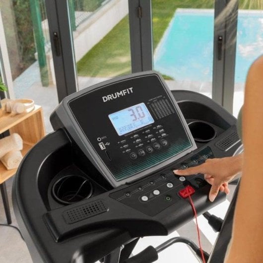 Tapis de course Cecotec DrumFit WayHome 1600 Obelia Ultraflex Pro pliable 1500 W 16 km/h LCD