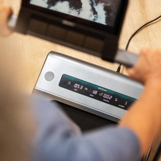 Caminadora Cecotec Drumfit Wayhome 600 Pad ultracompacte 100x40cm Bluetooth LCD 6kmh