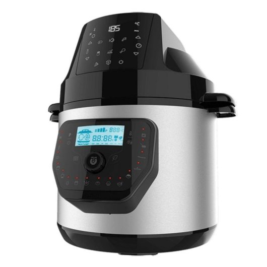 Olla a pressão Cecotec GM H Deluxe Fry 6L Inox Cabeça de Ar Báscula LCD