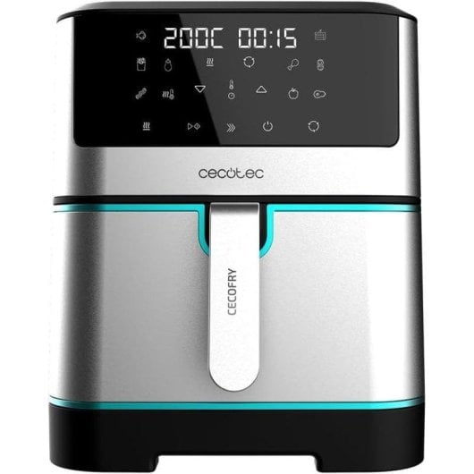 Friggitrice ad aria Cecotec Cecofry Supreme 8000 8L 1800W acciaio touch menù preimpostati