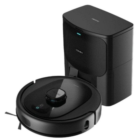 Saugroboter mit Wischfunktion Cecotec Conga 7490 Immortal Home Genesis Mit Absaugstation Navigationsklasse Laser 2.600 Pa Sprachsteuerung