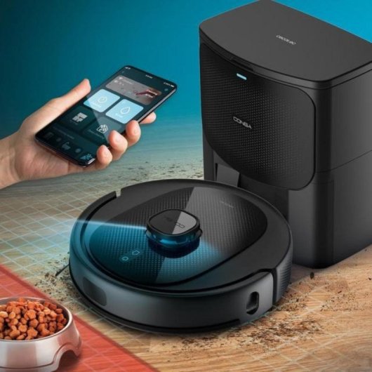 Cecotec Conga 7490 Immortal Home Genesis Robot Aspirador + Estación de Vaciado Automático