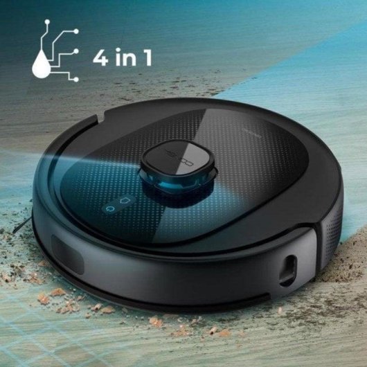 Saugroboter mit Wischfunktion Cecotec Conga 7490 Immortal Home Genesis Mit Absaugstation Navigationsklasse Laser 2.600 Pa Sprachsteuerung