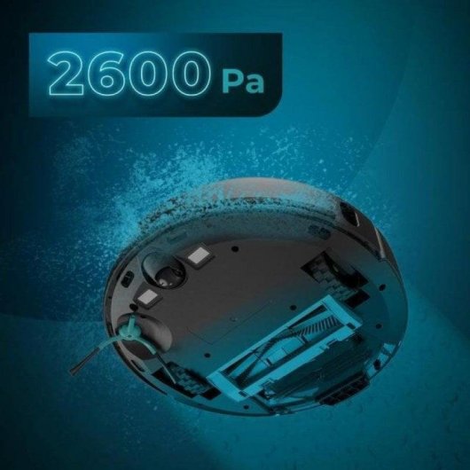 Saugroboter mit Wischfunktion Cecotec Conga 7490 Immortal Home Genesis Mit Absaugstation Navigationsklasse Laser 2.600 Pa Sprachsteuerung