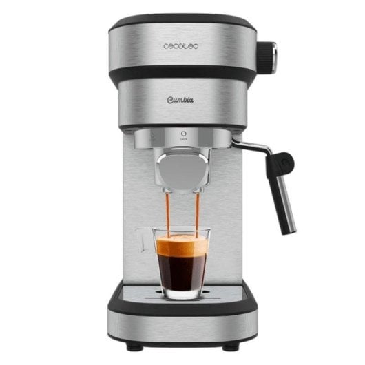 Caffettiera Espresso Cecotec Cafelizzia 790 Steel DUO 1,2L 20 bar con vaporizzatore