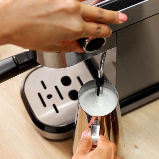 Caffettiera Espresso Cecotec Cafelizzia 790 Steel DUO 1,2L 20 bar con vaporizzatore